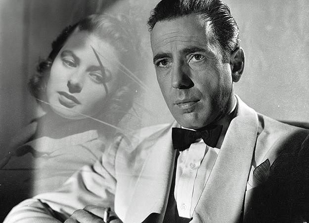 Humphrey Bogart and Ingrid Bergman 90% gradient blending